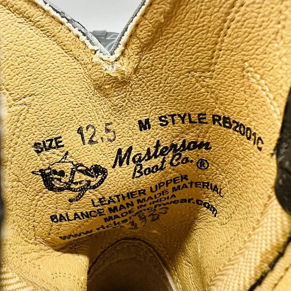 Masterson boot co